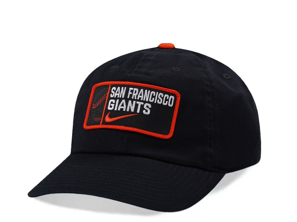Nike San Francisco Giants Primetime Club Black Edition Strapback Casquette