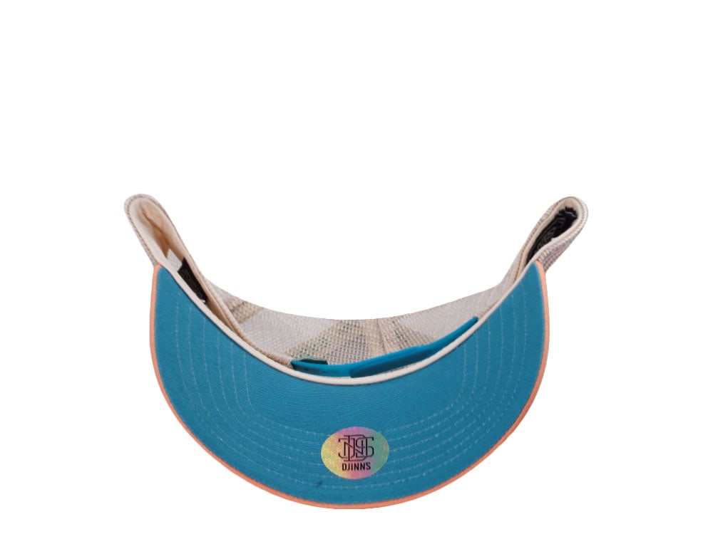 Djinns Coastal Kitchen Beach Bevvies Brown Trucker Snapback Casquette