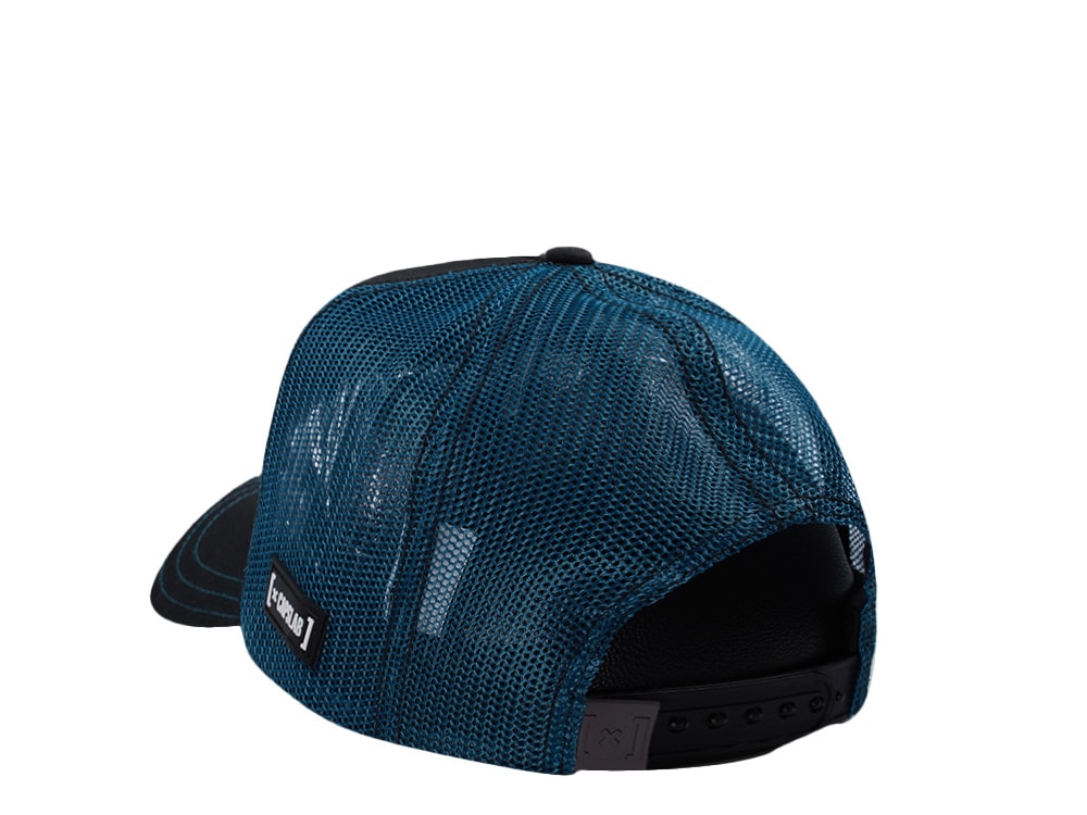 Capslab Looney Tunes Taz Black Trucker Snapback Casquette