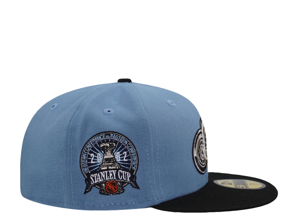 New Era Detroit Red Wings Stanley Cup 2002 Faded Blue Two Tone Edition 59Fifty Fitted Casquette