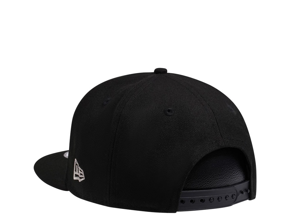 New Era Chicago Bulls Silver Metal Badge 9Fifty Snapback Casquette