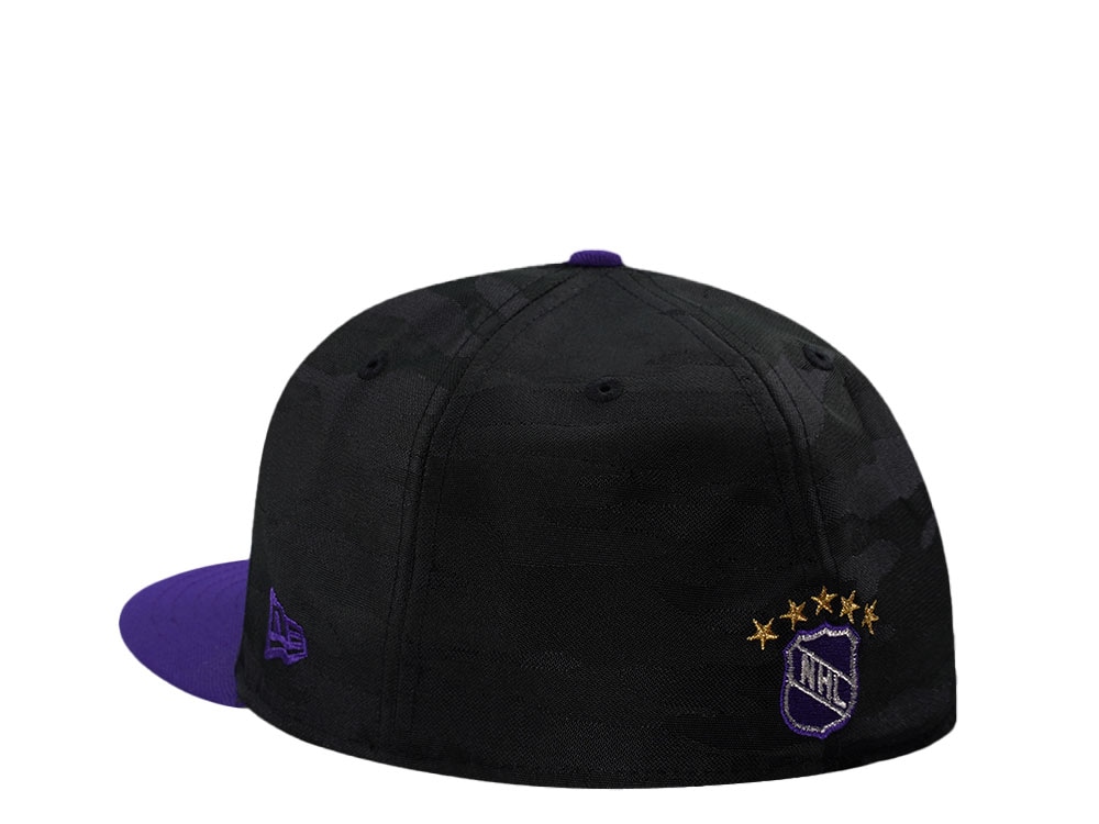 New Era Los Angeles Kings 25th Anniversary Black Two Tone Edition 59Fifty Fitted Casquette