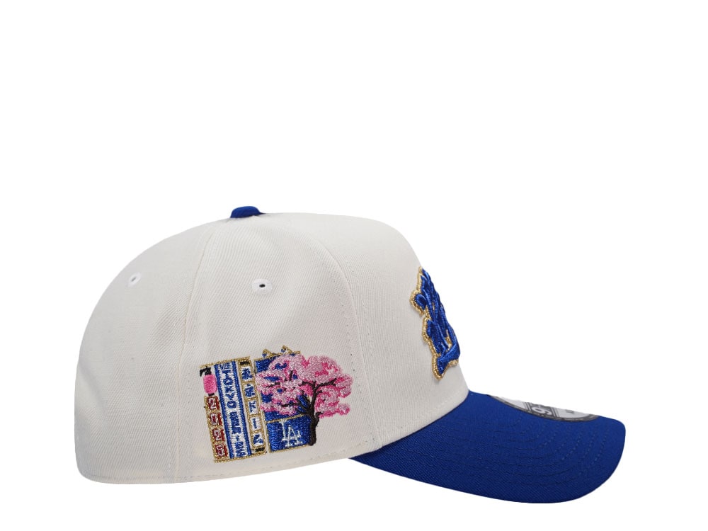 New Era Los Angeles Dodgers Tokyo Series 2025 Kanji Chrome Two Tone Edition 9Forty A Frame Snapback Casquette