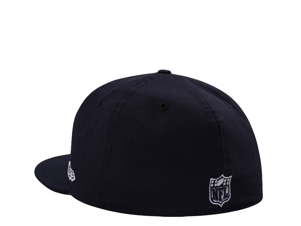 New Era New England Patriots Super Bowl XXXVI Wool Navy Throwback Edition 59Fifty Fitted Casquette