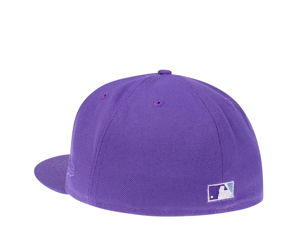 New Era Cincinnati Reds Riverfront Stadium Final Season Fresh Purple Edition 59Fifty Fitted Casquette