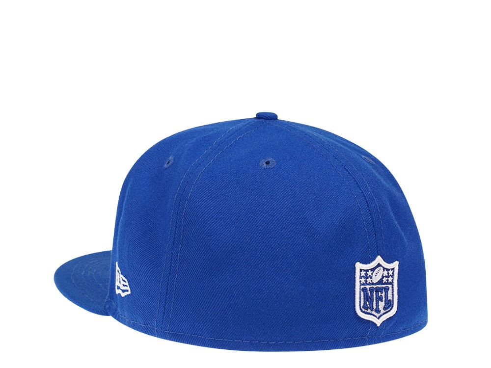 New Era New York Giants Citruspop Patch Super Bowl XLII 59fifty Fitted Casquette