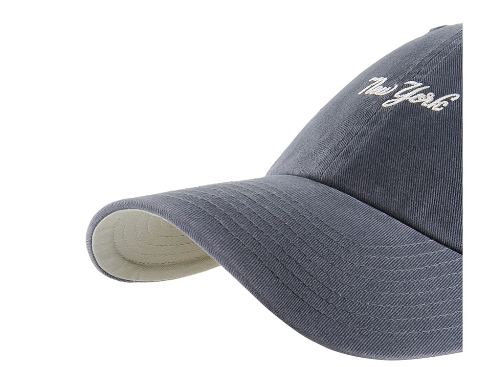 47Brand New York Yankees Vintage Navy Base Runner Edition Clean Up Strapback Casquette