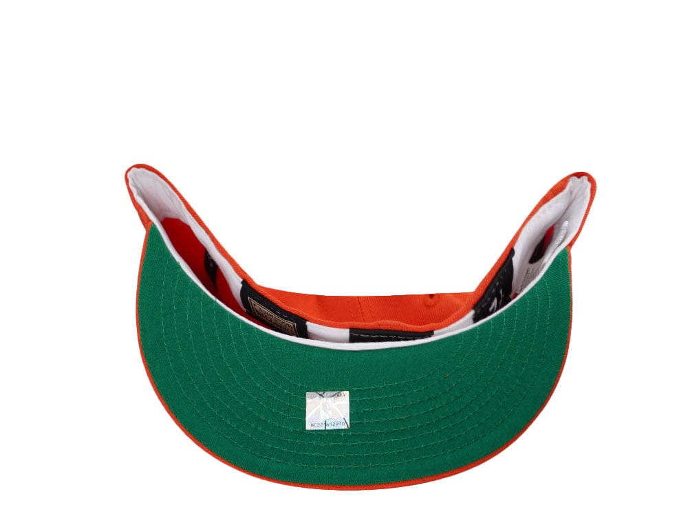 New Era Cleveland Cavaliers Eastern Conference Orange Throwback Edition 59Fifty Fitted Casquette
