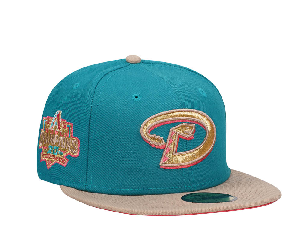 New Era Arizona Diamondbacks 20th Anniversary Pink Desert Two Tone Prime Edition 59Fifty Fitted Casquette