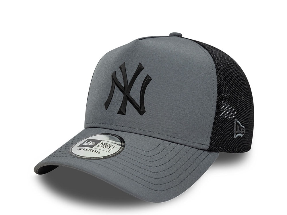 New Era New York Yankees Gray Edition 9Forty A Frame Trucker Snapback Casquette