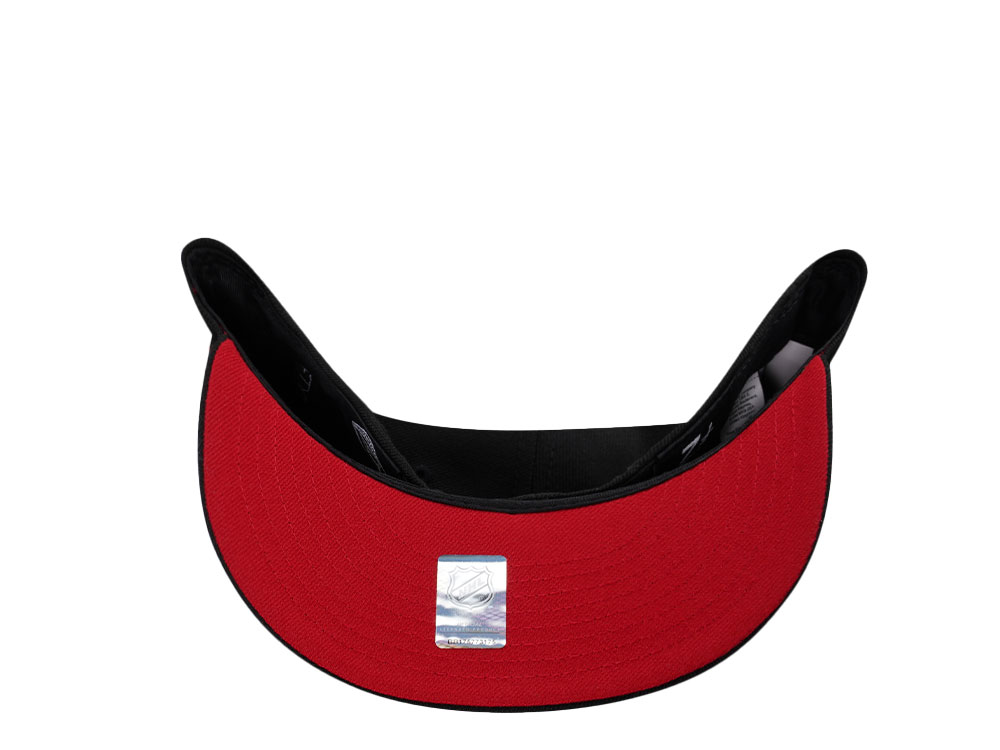 New Era New Jersey Devils 30th Anniversary Legend Black Red Edition 59Fifty Fitted Casquette