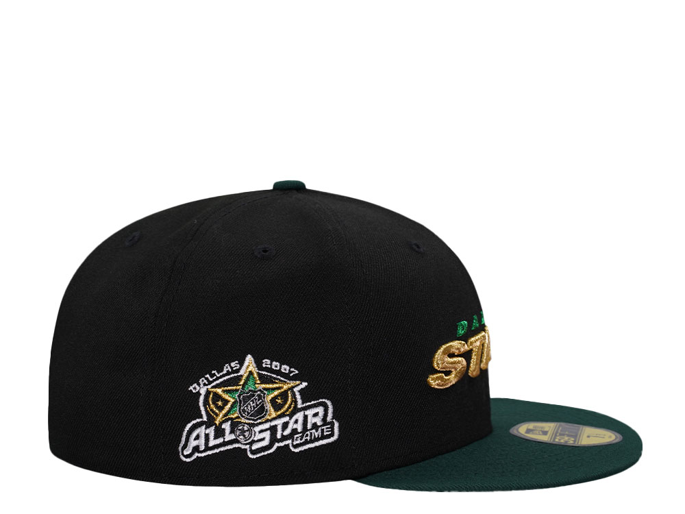 New Era Dallas Stars All Star Game 2007 Black Two Tone Prime Edition 59Fifty Fitted Casquette