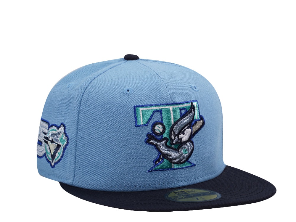 New Era Toronto Blue Jays 50th Anniversary Sky Blue Two Tone Edition 59Fifty Fitted Casquette