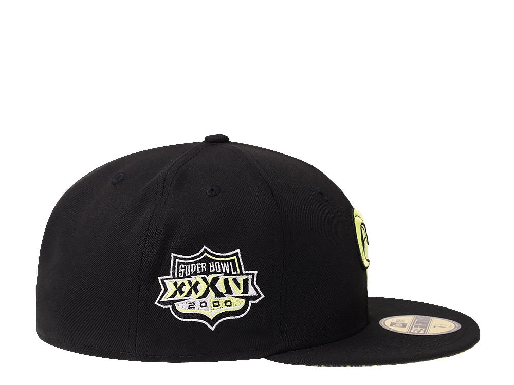 New Era Los Angeles Rams Super Bowl XXXIV Black Summerpop Edition 59Fifty Fitted Casquette