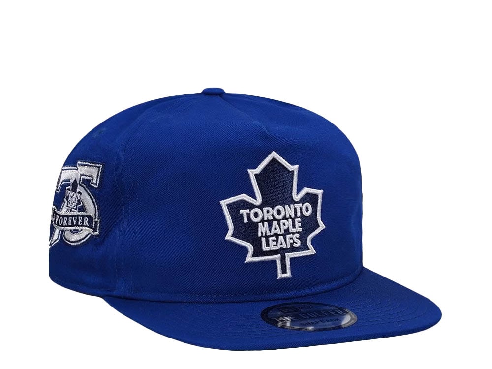 New Era Toronto Maple Leafs 75th Anniversary Vintage Edition Golfer Snapback Casquette