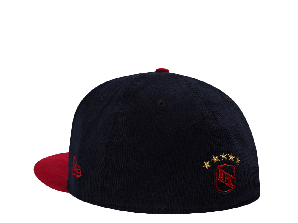New Era Washington Capitals All  Star Game 1982 Corduroy Prime Edition 59Fifty Fitted Casquette