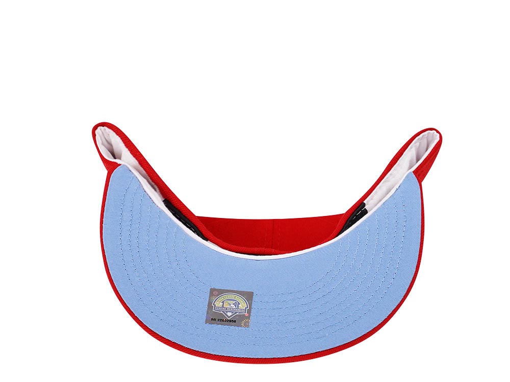 New Era Brooklyn Cyclones Red Glacier Blue Edition 59Fifty Fitted Casquette