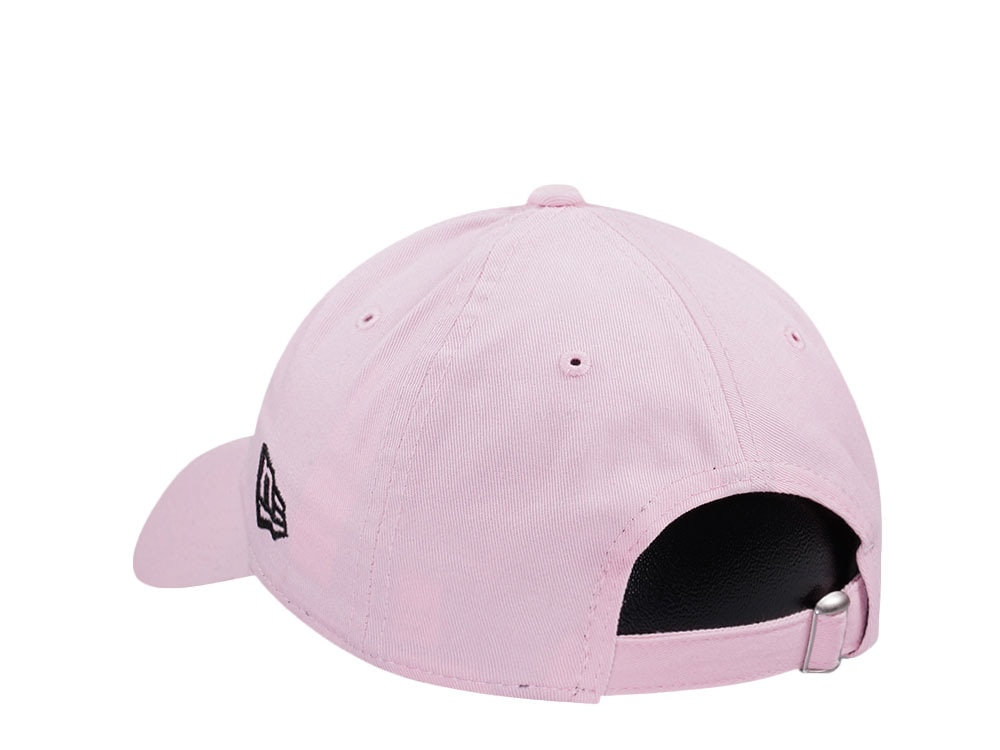 New Era New York Yankees Pink Black Womens 9Twenty Strapback Casquette