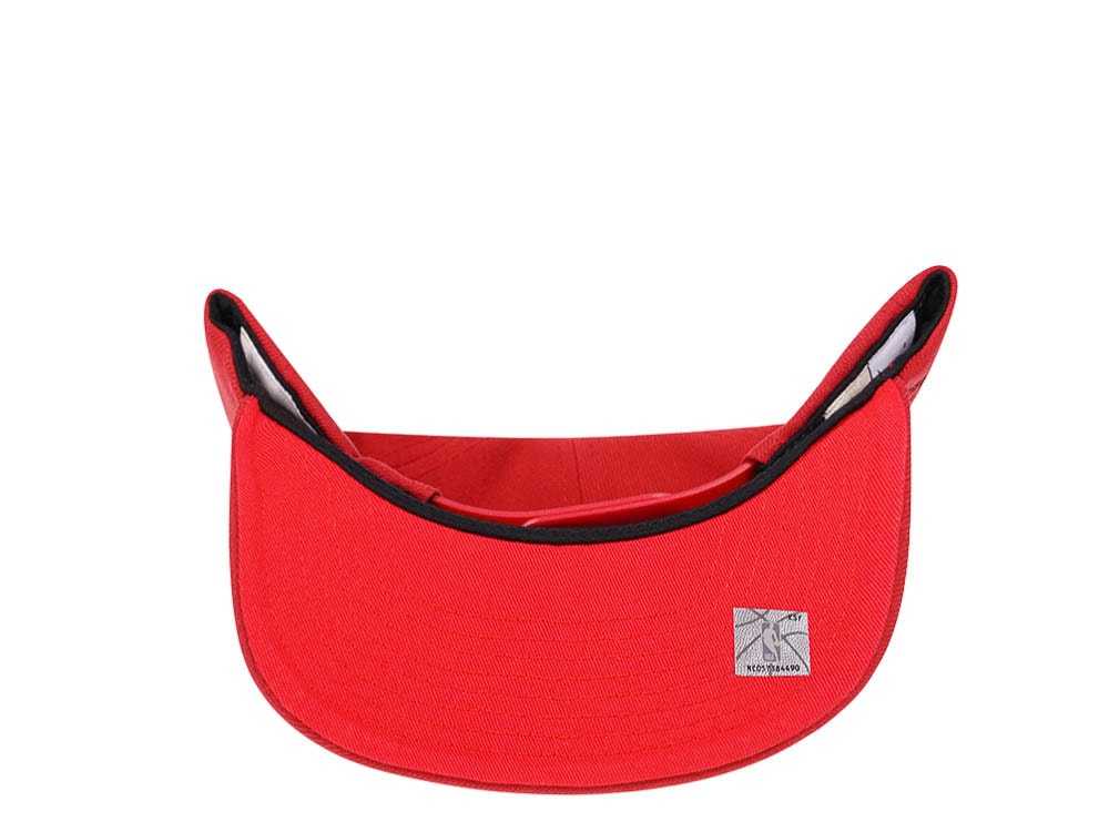 Mitchell & Ness Portland Trail Blazers Red Hardwood Classic Snapback Casquette