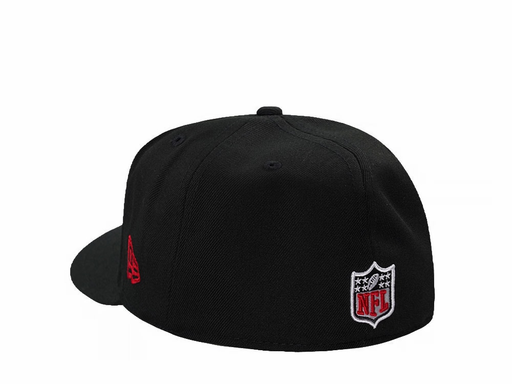 New Era San Francisco 49ers Black Classic Edition Pre Curved 59Fifty Fitted Casquette