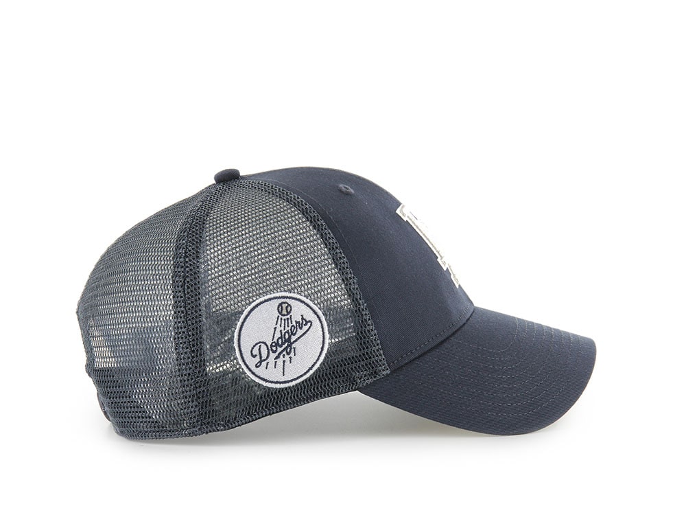 47Brand Los Angeles Dodgers Navy Branson Edition Trucker MVP Snapback Casquette