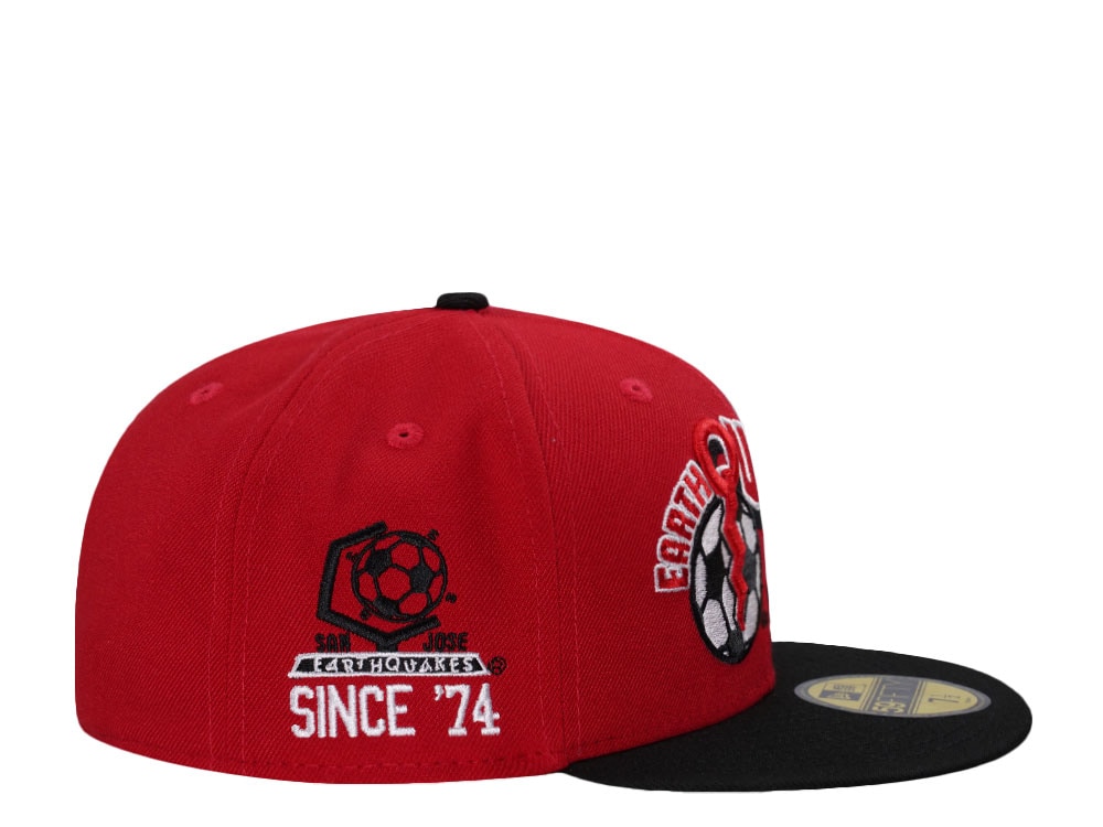 New Era San Jose Earthquakes MLS Throwback Two Tone Edition 59Fifty Fitted Casquette