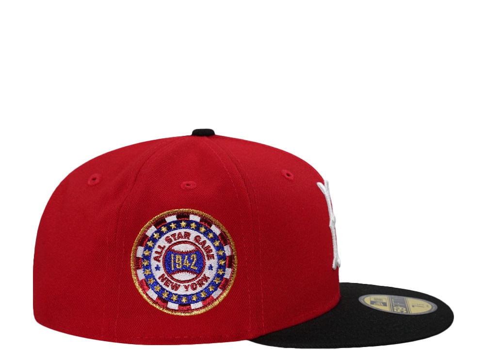 New Era Brooklyn Dodgers All Star Game 1942  Red Two Tone Edition 59Fifty Fitted Casquette