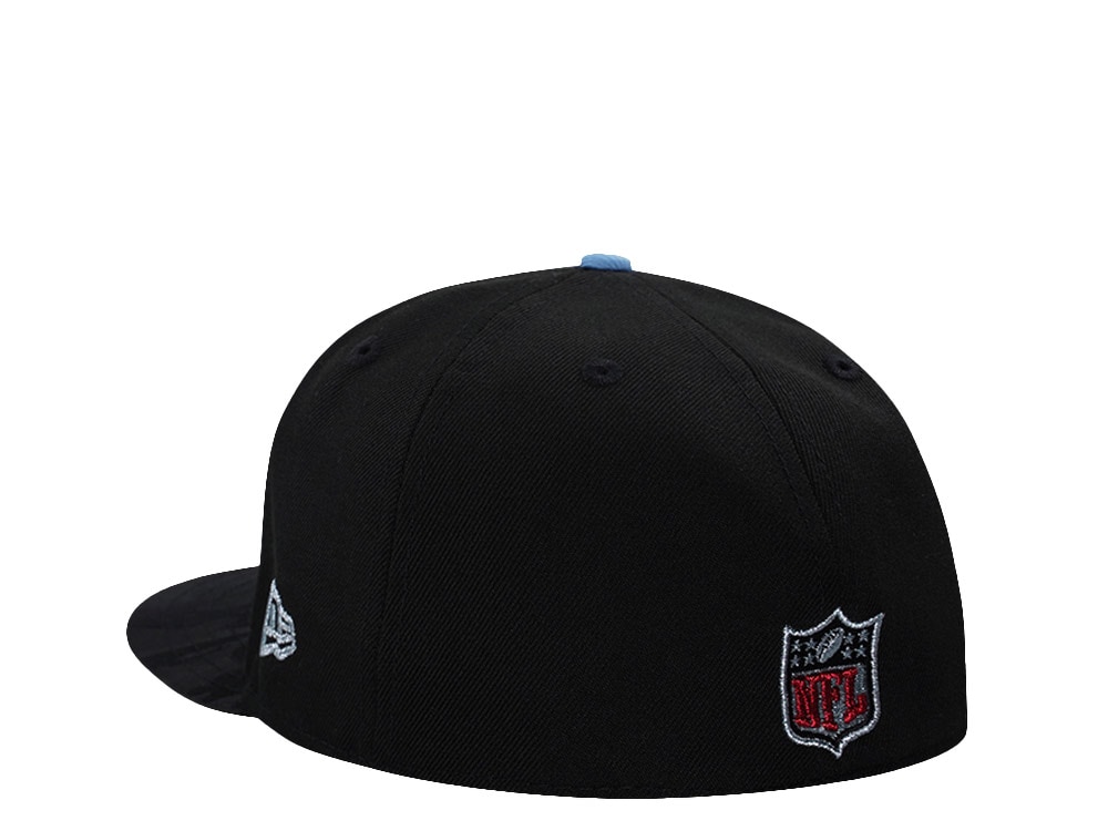 New Era Houston Texans Black Metallic Two Tone Edition 59Fifty Fitted Casquette