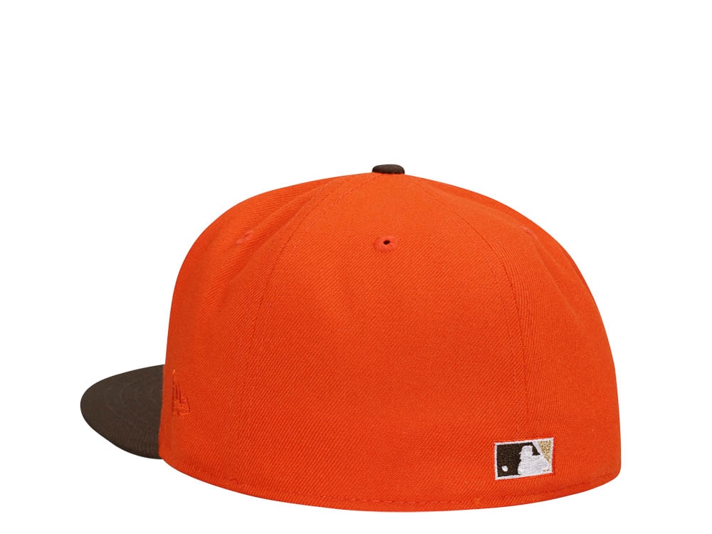 New Era Philadelphia Athletics World Series 1929 Orange Two Tone Edition 59Fifty Fitted Casquette