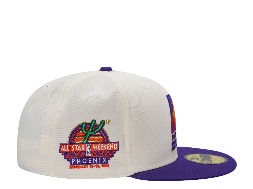 New Era Phoenix Suns All Star Game 1995 Chrome Edition 59Fifty Fitted Casquette