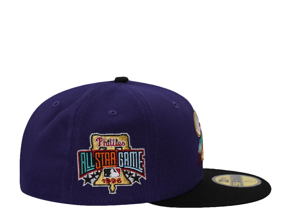 New Era Philadelphia Phillies All Star Game 1996 Purple Two Tone Edition 59Fifty Fitted Casquette