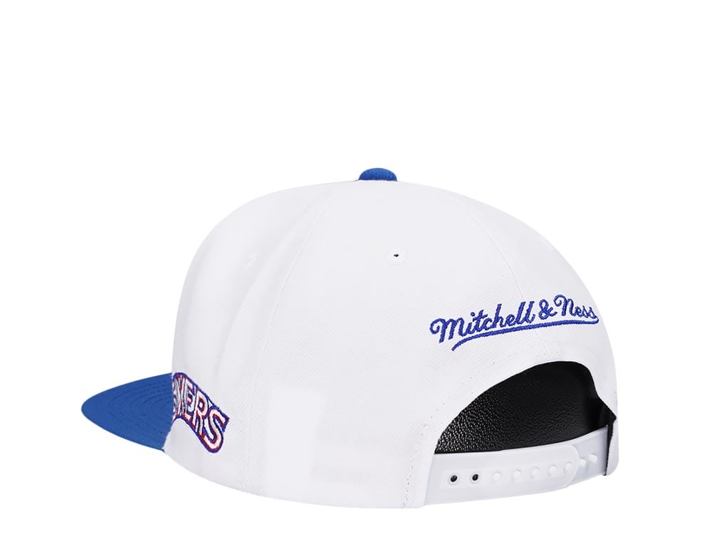 Mitchell & Ness Philadelphia 76ers Logo Blur Hardwood Classic Snapback Casquette