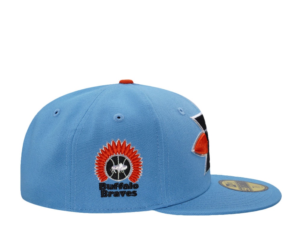 New Era Buffalo Braves Radiant Blue Edition 59Fifty Fitted Casquette