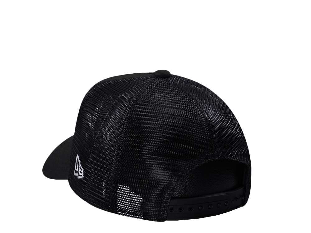 New Era Los Angeles Dodgers Micro Logo Black Edition 9Forty A Frame Trucker Snapback Casquette