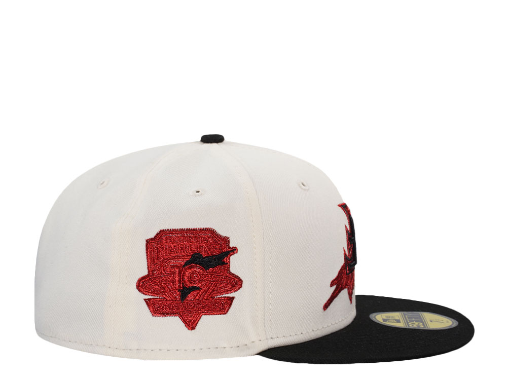 New Era Florida Marlins 10th Anniversary Movie Legend Chrome Edition 59Fifty Fitted Casquette