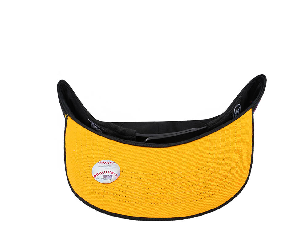 47Brand Pittsburgh Pirates 76th World Series World Black Sure Shot Under Captain Snapback Casquette