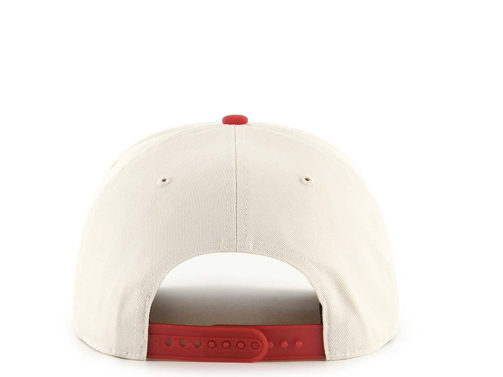 47Brand Georgia Bulldogss Natural Wave Hitch Snapback Casquette