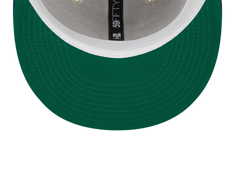 New Era Los Angeles Dodgers Farm Team Stone Throwback Two Tone Edition 59Fifty Fitted Casquette