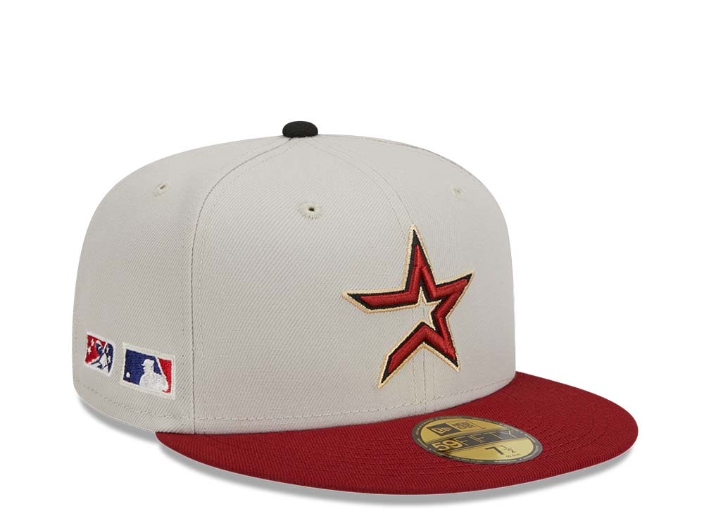 New Era Houston Astros Farm Team Stone Throwback Two Tone Edition 59Fifty Fitted Casquette