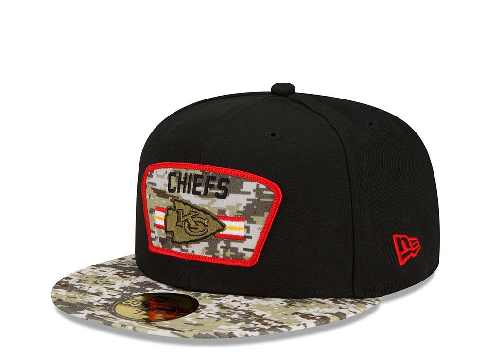 New Era Kansas City Chiefs Salute to Service 21 59Fifty Fitted Casquette