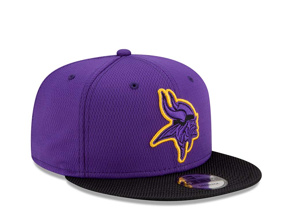 New Era Minnesota Vikings Road Sideline 21 9Fifty Snapback Casquette