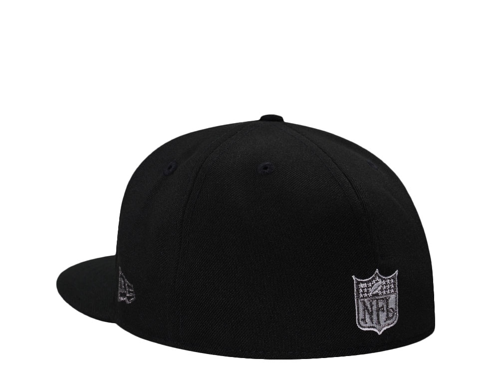 New Era Las Vegas Raiders 75th Anniversary Black Prime Edition 59Fifty Fitted Casquette