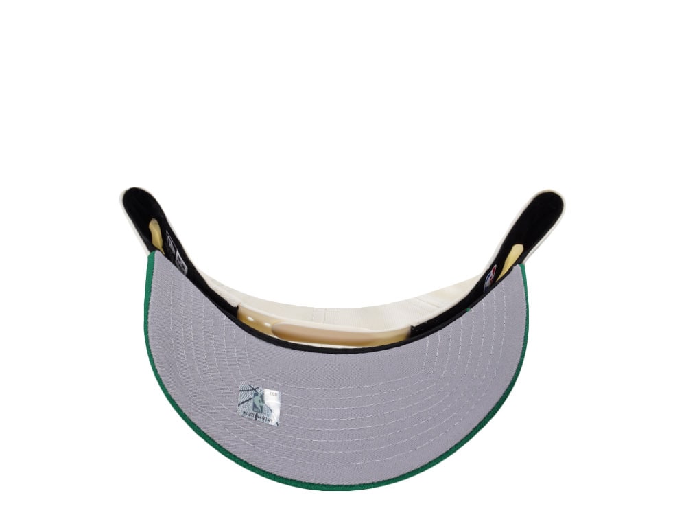 New Era Boston Celtics Script Chrome Two Tone Edition 9Forty A Frame Snapback Casquette