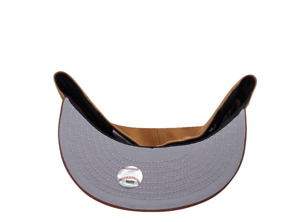 New Era Houston Astros Inaugural Season 2000 Wheat Two Tone Edition 59Fifty Fitted Casquette