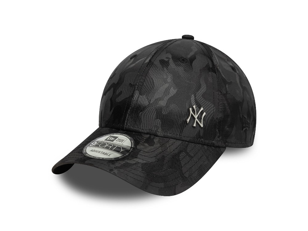 New Era New York Yankees Flawless Pin Black Camouflage 9Forty Strapback Casquette