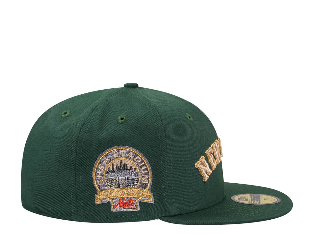New Era New York Mets Shea Stadium Green Gold Edition 59Fifty Fitted Casquette