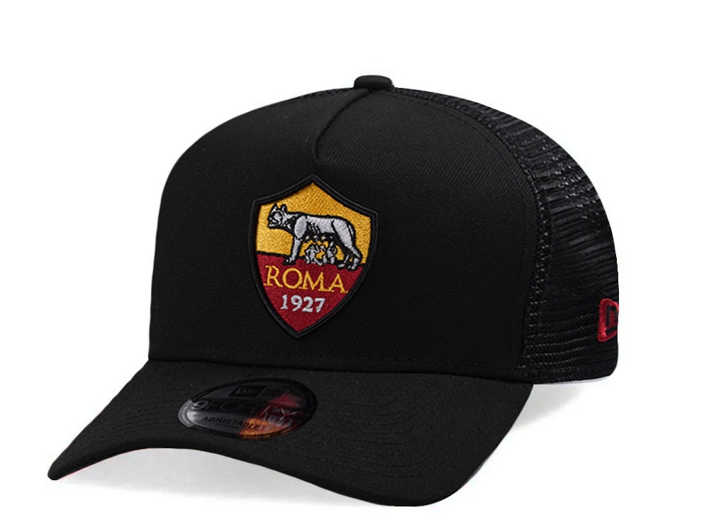 New Era Asroma Black Prime Edition 9Forty A Frame Trucker Snapback Casquette