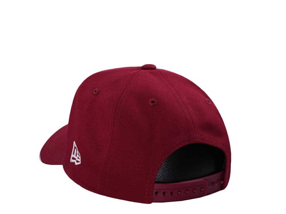 New Era Anaheim Angels 35th Anniversary Cupids Cardinal Red Prime Edition 9Forty A Frame Snapback Casquette