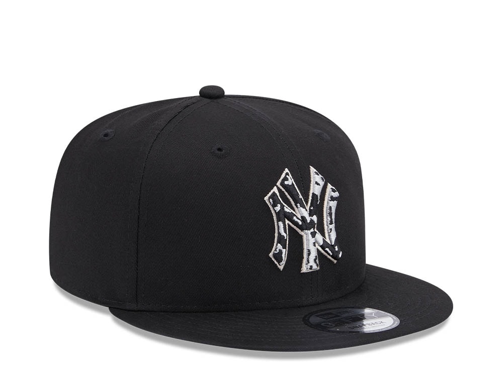 New Era New York Yankees Seasonal Infill Black Edition 9Fifty Snapback Casquette