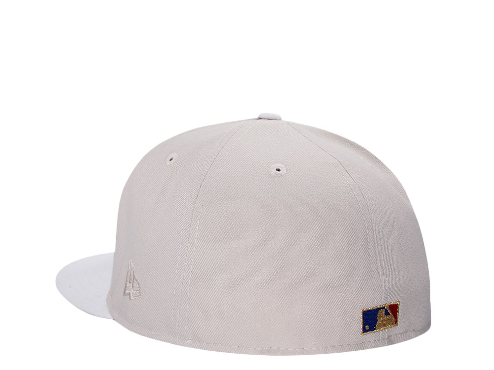 New Era Cleveland Indians 100 Seasons Golden Moon Two Tone Edition 59Fifty Fitted Casquette